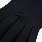 Сарафан школьный для девочек, цвет тёмно-синий, рост 134 см - фото 22267809