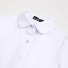 Блузка школьная для девочек, цвет белый, рост 146 см - Фото 7
