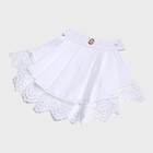 Блузка школьная для девочек, цвет белый, рост 146 см - Фото 8