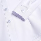 Блузка школьная для девочек, цвет белый, рост 146 см - Фото 10