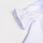 Блузка школьная для девочек, цвет белый, рост 140 см - фото 805572754