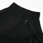 Юбка школьная для девочек, цвет чёрный, рост 128 см - Фото 6