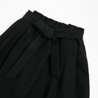 Юбка школьная для девочек, цвет чёрный, рост 140 см - Фото 8