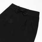 Юбка школьная для девочек, цвет чёрный, рост 134 см - Фото 6