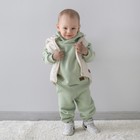 Костюм детский спортивный KinDerLitto «Оверсайз», 2 предмета: худи, штаны, рост 92-98 см, цвет оливковый - Фото 5