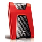 Внешний жесткий диск A-Data AHD650-1TU31-CRD HD650, 1 Тб, USB 3.0, 2.5", красный - фото 51311712