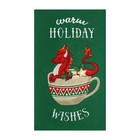 Полотенце новогоднее "Этель" Holiday wishes 40х73 см, 100% хлопок, саржа 190 г/м2 - фото 31001883