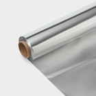 Фольга пищевая алюминиевая Доляна «Премиум», 29 см × 100 м, 14 мкм - фото 9791923