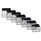 Комплект аквариумов с крышками «Матрешка»-7 шт., Прямоугольный, 5,10,15,20,25,30,35 л, беленый - Фото 3