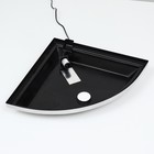 Аквариум «Сектор» угловой с крышкой, 40 л, 40×40×36/41.5 см, беленый дуб - Фото 7