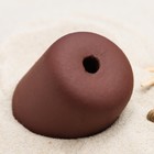 Декор керамический для аквариума "Укрытие для креветок", 4 х 3,9 х 3,9 см, коричневый - фото 39077576