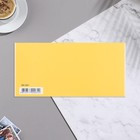 Конверт для денег "Универсальный" бархат, желтый фон, 19х9,3 см - Фото 3
