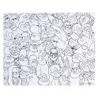 Картина по номерам на холсте с подрамником «Большой мир», 40×50 см, Гравити Фолз - Фото 2