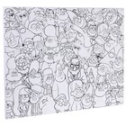 Картина по номерам на холсте с подрамником «Большой мир», 40×50 см, Гравити Фолз - Фото 6