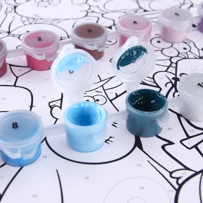 Картина по номерам на холсте с подрамником «Большой мир», 40×50 см, Гравити Фолз