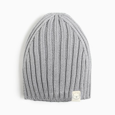 Шапочка вязаная Крошка Я, р. 46, серый