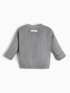 Кардиган вязаный Крошка Я, р.86-92, серый - фото 809300112