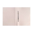 Скоросшиватель "Дело", белый, немелованный, плотность 370 г/м2, на 300 листов - фото 9737132