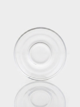 Блюдце «Классика», d=8.8 см, стекло, прозрачное