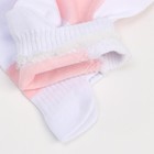 Носки женские, цвет белый/розовый, размер 23 - Фото 4