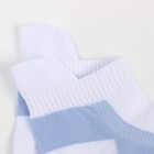 Носки женские, цвет голубой/белый, размер 23 - Фото 3