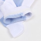 Носки женские, цвет голубой/белый, размер 23 - Фото 4