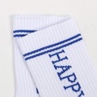 Носки детские, цвет белый/happy, размер 18 (комплект 2 шт) - фото 22269859