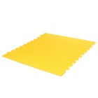 Мягкий пол универсальный «New-накат. Соты», цвет жёлтый, 100 × 100 см, 14 мм - фото 71291744