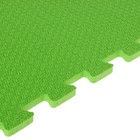 Мягкий пол универсальный «New-накат. Соты», цвет зелёный, 100 × 100 см, 14 мм - фото 3899044