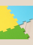 Мягкий коврик - пазл «New-накат. Соты», 100×100 см, зелёный, универсальный - Фото 3