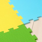 Мягкий коврик - пазл «New-накат. Соты», 100×100 см, зелёный, универсальный - Фото 5