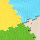 Мягкий коврик - пазл «New-накат. Соты», 100×100 см, голубой, универсальный - Фото 5