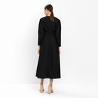 Платье женское  MINAKU: Casual Collection цвет черный, р-р 44 - Фото 3
