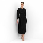 Платье женское  MINAKU: Casual Collection цвет черный, р-р 50 9467634 - фото 10547248