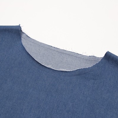 Футболка женская оверсайз MINAKU: Jeans Collection, цвет электрик, размер 48