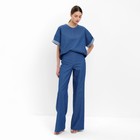 Джинсы женские клёш MINAKU: Casual Collection, размер 44, электрик - Фото 5