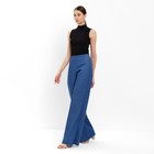 Джинсы женские клёш MINAKU: Casual Collection, размер 48, электрик - Фото 4
