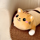 Мягкая игрушка-подушка «Кот», 75 см, цвет рыжий - Фото 4