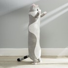 Мягкая игрушка-подушка «Кот», 110 см, цвет серый - фото 8795048