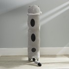 Мягкая игрушка-подушка «Кот», 110 см, цвет серый - фото 3767454