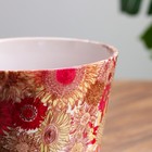 Набор горшков Авангард элегант, 0,3 / 0,8 / 1,7 / 3,2 л, розово-желтый - фото 22270241