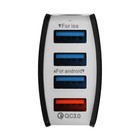 Автомобильное зарядное устройство FENOX 12-23 В, 4 USB х 5,5 А, FAE200102 - Фото 3