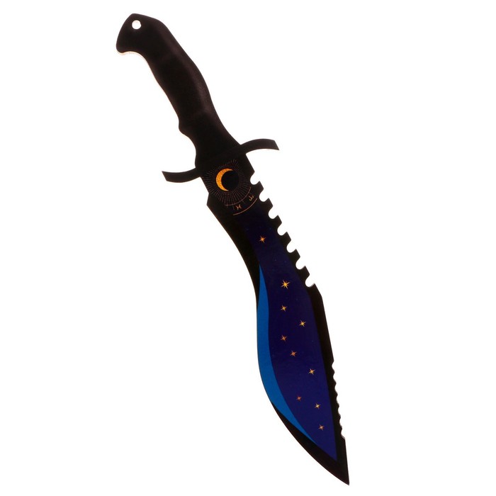 Сувенирное оружие нож кукри «Звезды», длина 25 см - фото 1907734099