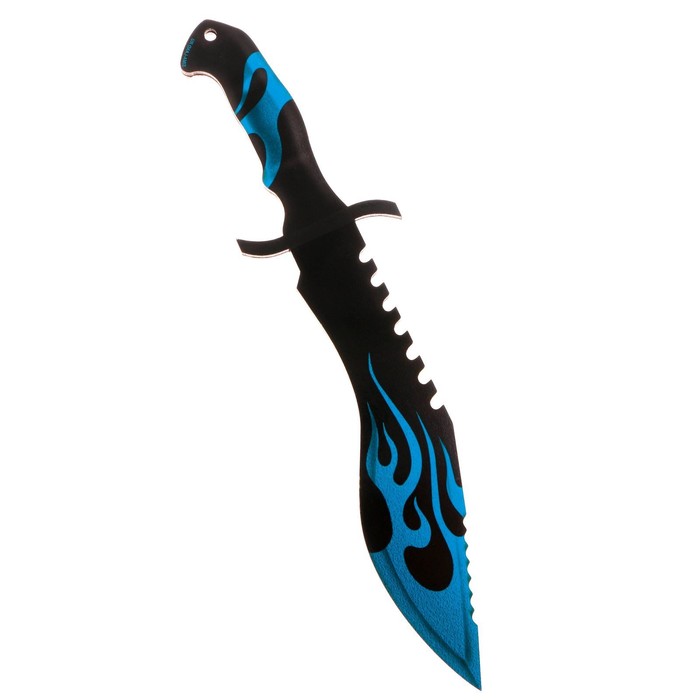 Сувенирное оружие нож кукри «Синий», длина 25 см - фото 1926707893
