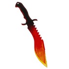 Сувенирное оружие нож кукри «Огонь», длина 25 см - фото 3606651