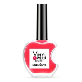 Лак для ногтей Solomeya Vinyl Polish, тон 1 Scarlet