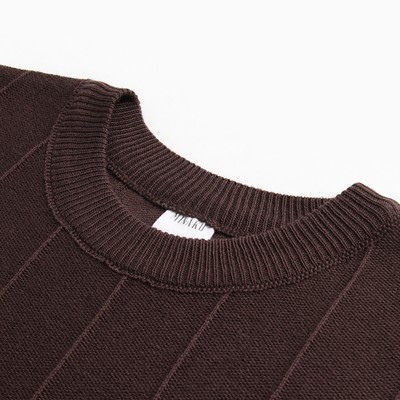 Футболка женская MINAKU: Casual Collection, цвет шоколадный, размер 46