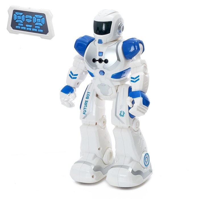 Робот радиоуправляемый «Смарт бот», ходит, свет и звук, русский чип, цвет МИКС, уценка - Фото 1