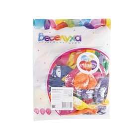 

Шар латексный 12" "Ми-ми-мишки СДР" ассорти, пастель, 5 ст., набор 50 шт.