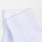 Носки детские Крошка Я BASIC LINE, 12-14 см, белый - Фото 3